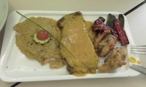 seitan steak at Yerbabuena - Hileras in Madrid