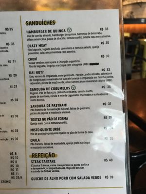   at Urbe Cafe Bar in Sao Paulo