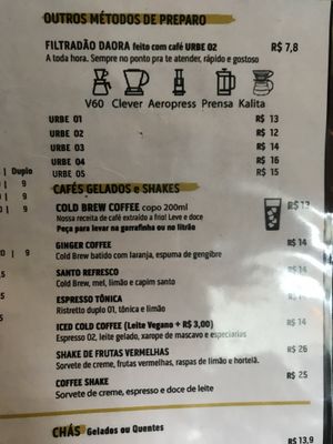   at Urbe Cafe Bar in Sao Paulo