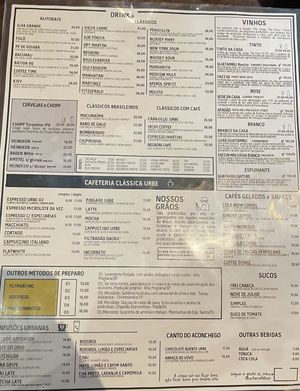   at Urbe Cafe Bar in Sao Paulo