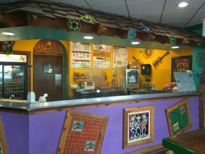 Counter at Rock the Guac in Cocoa Beach