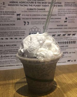 Oreo milkshake! at Earth Restaurant & Takeaway in Petersfield