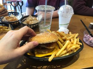 Really tasty and the milkshakes are to die for! at Earth Restaurant & Takeaway in Petersfield