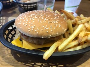 Filling portions at Earth Restaurant & Takeaway in Petersfield