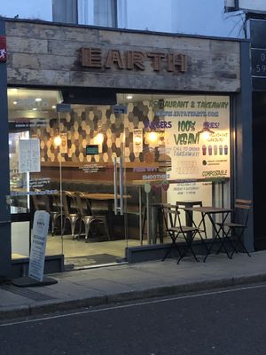 Outside  at Earth Restaurant & Takeaway in Petersfield