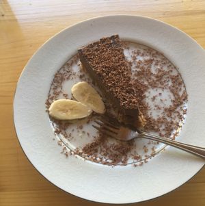 chocolate cake/torte  at Soul Foods in Western Cape