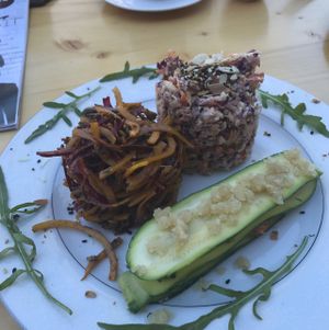 Raw platter at Soul Foods in Western Cape