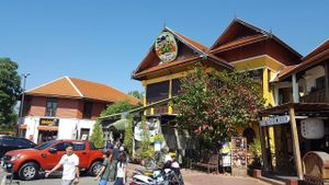 outside at Ohkajhu Organic Restaurant - San Sai in Chiang Mai