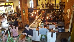 inside at Ohkajhu Organic Restaurant - San Sai in Chiang Mai