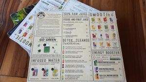 drinks at Ohkajhu Organic Restaurant - San Sai in Chiang Mai