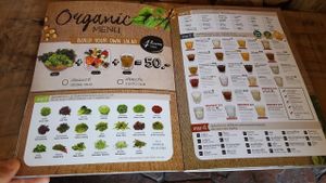 salad at Ohkajhu Organic Restaurant - San Sai in Chiang Mai