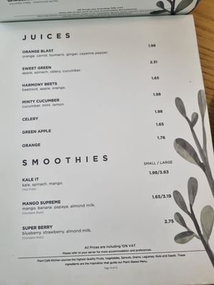   at Plant Cafe in Hamala