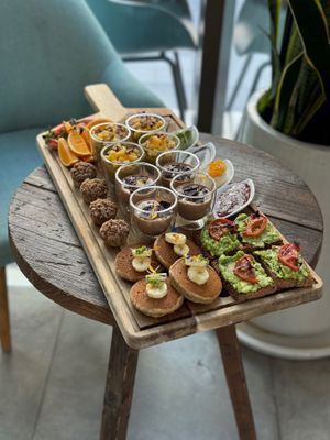 brunch board (catering - GF) at Plant Cafe in Hamala
