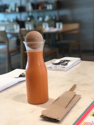 Carrot with coconut   at Plant Cafe in Hamala