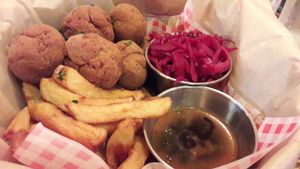 Vegan Fried Chicken at Source in York