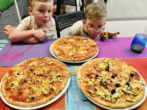 Always order too much   at Sa Cova in Mallorca