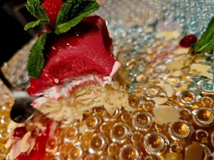 Cheescake  at Sa Cova in Mallorca