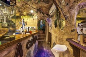 Welcom to pizzeria Sa Cova! at Sa Cova in Mallorca