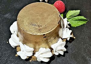 Vegan Chescake  at Sa Cova in Mallorca