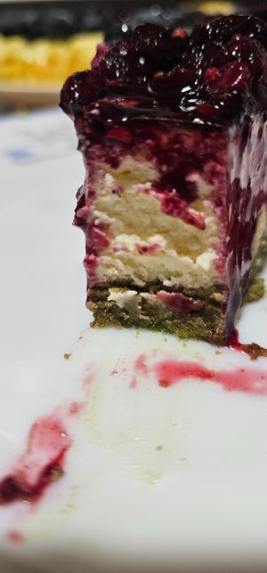 Cheesecake  at Sa Cova in Mallorca