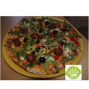 Meatball vegan, súper yummy!!!!🤗😋😋😋👑 at Sa Cova in Mallorca