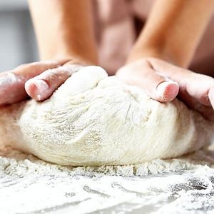 Home made best pizza in Palma de Mallorca at Sa Cova in Mallorca