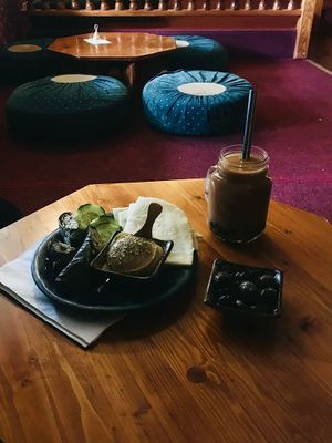 Mezze Plate at Dobra Tea in Ashland