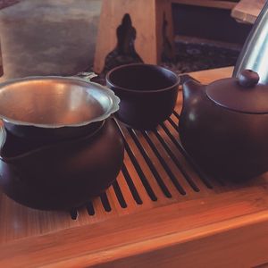 Puerh tea at Dobra Tea in Ashland