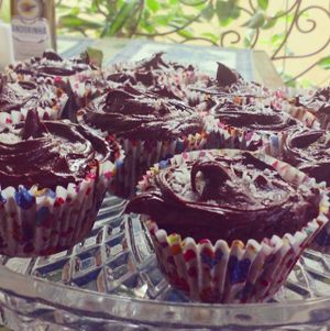 Cupcake at Raposa Vegana in Cuiaba