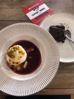 Sobremesa do Menu Veja Comer e Beber Cuiabá 2019 at Raposa Vegana in Cuiaba