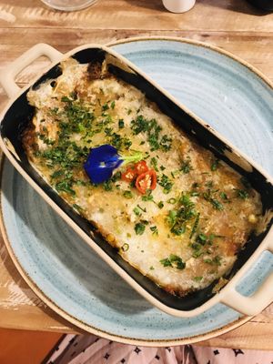 Escondidinho. at Raposa Vegana in Cuiaba