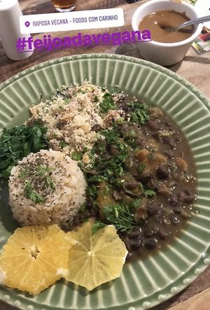 Feijoada  at Raposa Vegana in Cuiaba