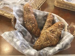 Croissants that are suitable for vegans  at La Rollerie - Mayor in Madrid