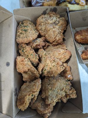 Korean fried chicken at The Fish Shack in Canberra
