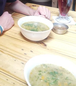 Zuppa del giorno at Lupito Cocina Vegana in La Paz