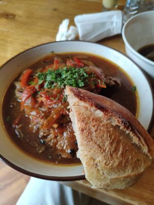 Menú del dia at Lupito Cocina Vegana in La Paz