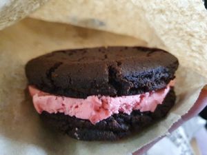 Monster cookie at Charlie's Raw Squeeze - North Lakes in Moreton Bay Region
