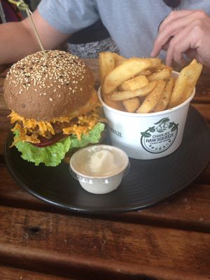 Burger deal  at MooFree Burgers - North Lakes in Moreton Bay Region