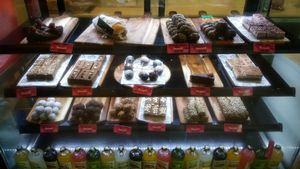 Display Cabinet at MooFree Burgers - North Lakes in Moreton Bay Region