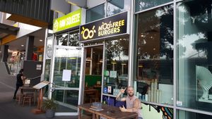 Outside at MooFree Burgers - North Lakes in Moreton Bay Region
