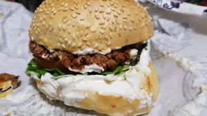 Vegans brother delight at MooFree Burgers - North Lakes in Moreton Bay Region