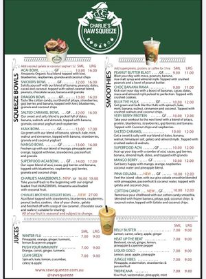 New menu  at MooFree Burgers - North Lakes in Moreton Bay Region