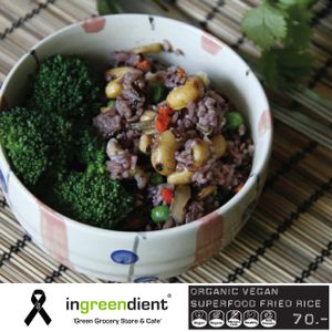 Super foods fried rice at Ingreendient in Bangkok