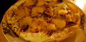 Flammkuchen at Casa Vita in Wernigerode