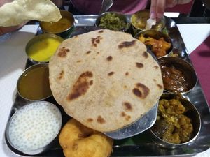 Big Thali at Saravanaa Bhavan in Paris