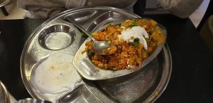 Biriani at Saravanaa Bhavan in Paris