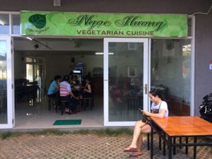 Outside at Ngoc Huong in Ho Chi Minh City