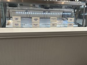 A bunch of vegan options  at Angela's Ice Cream - Petaluma Blvd in Petaluma