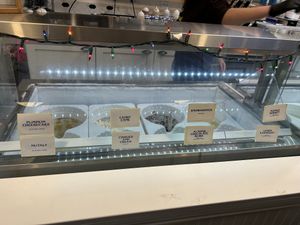 The vegan options!   at Angela's Ice Cream - Petaluma Blvd in Petaluma