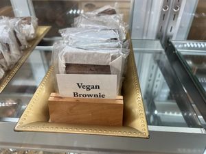 Vegan browniees  at Angela's Ice Cream - Petaluma Blvd in Petaluma